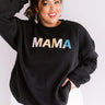 Colorful Mama Sweatshirt in Black Curves Image - 1