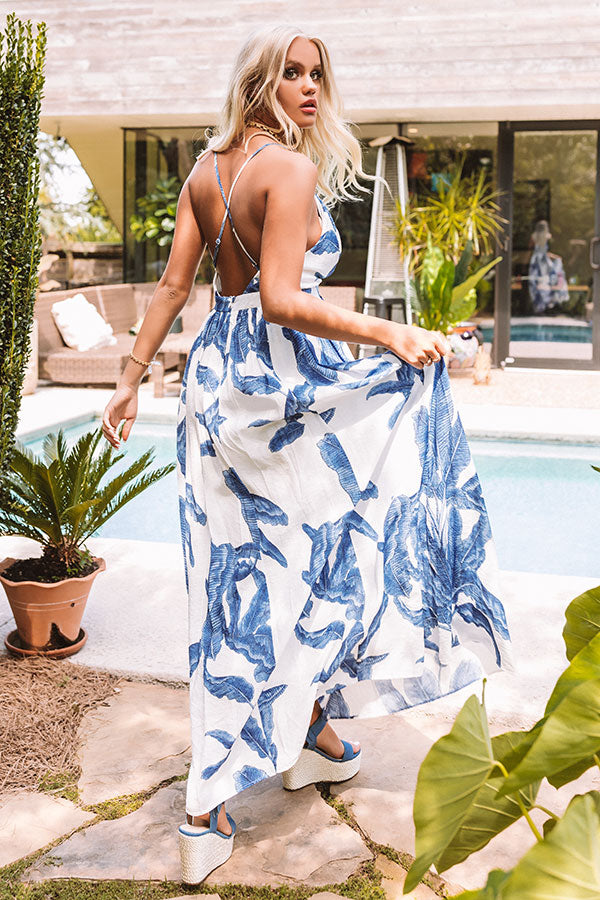 Chart Topper Maxi In Blue Image - 5