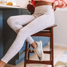 Bright And Early High Waist Legging In Grey Image - 1