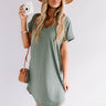 St. Kitts Cutie Shift Dress in Pear Image - 1
