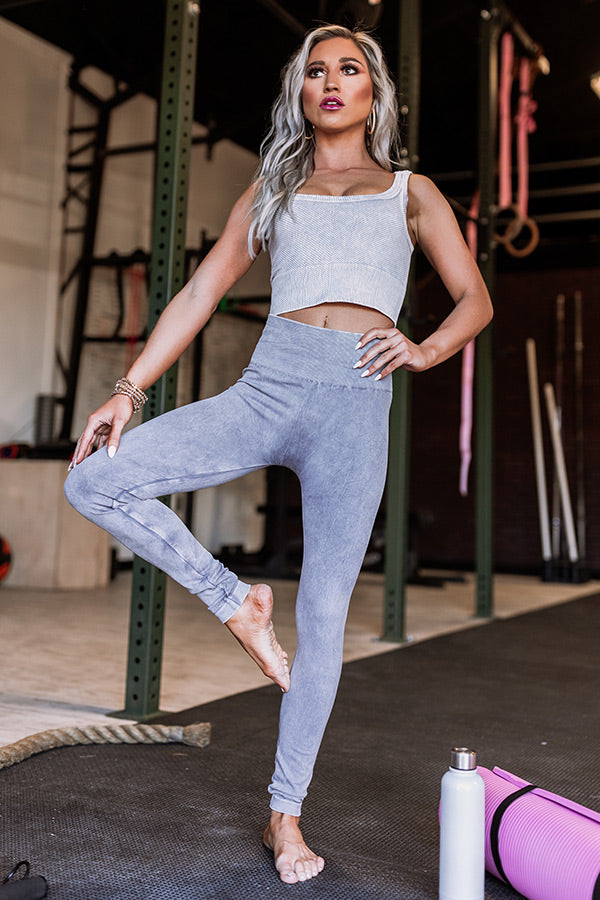 Ready To Relax High Waist Legging in Grey