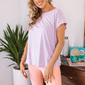 Jetset Situation Shift Tee In Lavender Image - 1