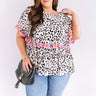 So This Is Love Leopard Shift Top Curves Image - 1