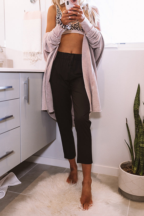 Light And Airy High Waist Pants In Black • Impressions Online Boutique