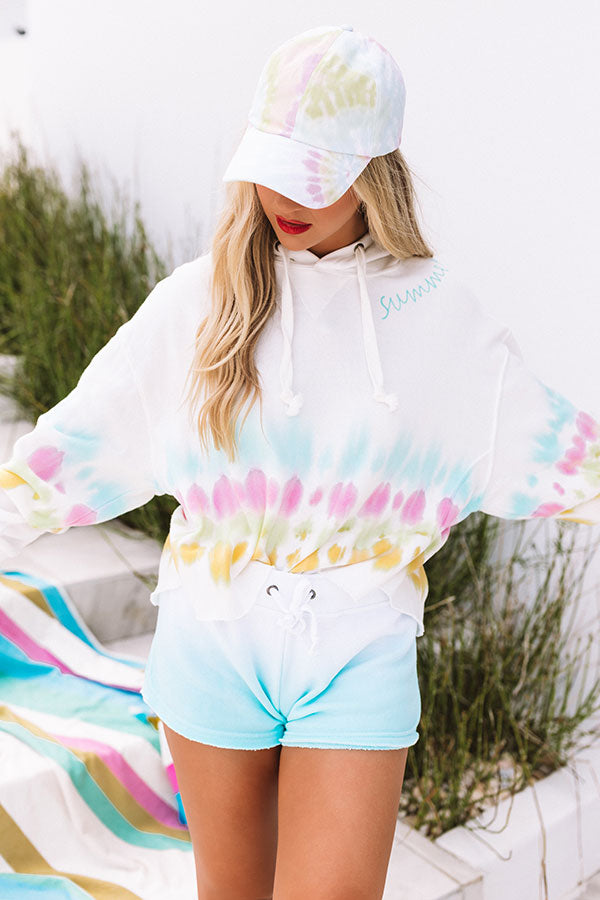 Summer Days Tie Dye Hoodie Image - 3