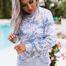 Sunday Slow Down Floral Sweatshirt Image - 1