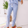 Ready, Set, Road Trip Joggers In Periwinkle Image - 1