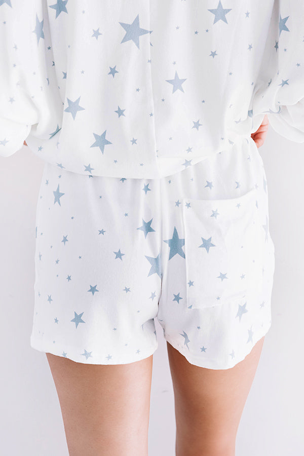 Creature Comforts Shorts In Blue Image - 4