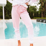 Tea And Cozy Ombre Joggers In Pink Image - 1