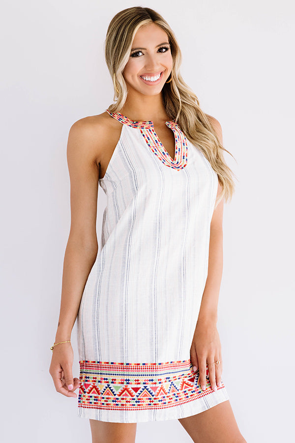 Bombay Boardwalk Embroidered Dress Image - 5