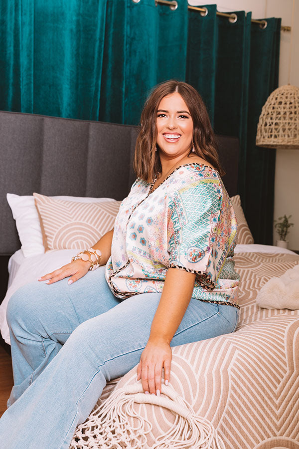 Hamptons Honey Shift Top  Curves Image - 2