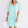 Coastal Breeze Leopard Shift Dress Image - 1