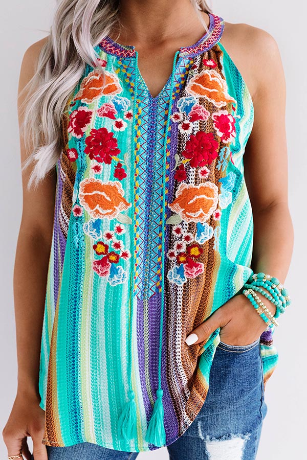 Wildflower Fabulous Embroidered Top Image - 3