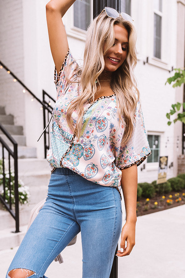 Hamptons Honey Shift Top Image - 1