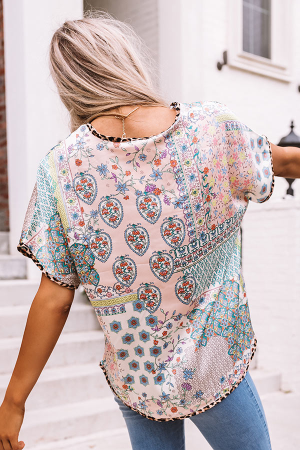 Hamptons Honey Shift Top Image - 5