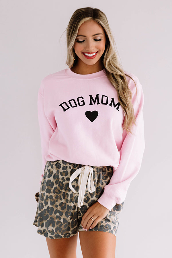 Dog Mom Sweatshirt Image - 2
