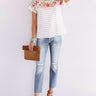Southside Sunshine Embroidered Shift Top Image - 1