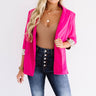 L.A. Fashion Week Blazer in Hot Pink Image - 1