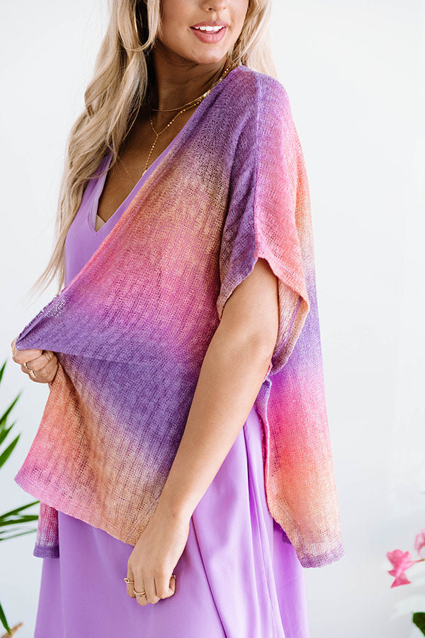 Shore To Adore Knit Overlay Image - 5