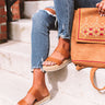 The Avonlea Espadrille In Cinnamon Image - 1