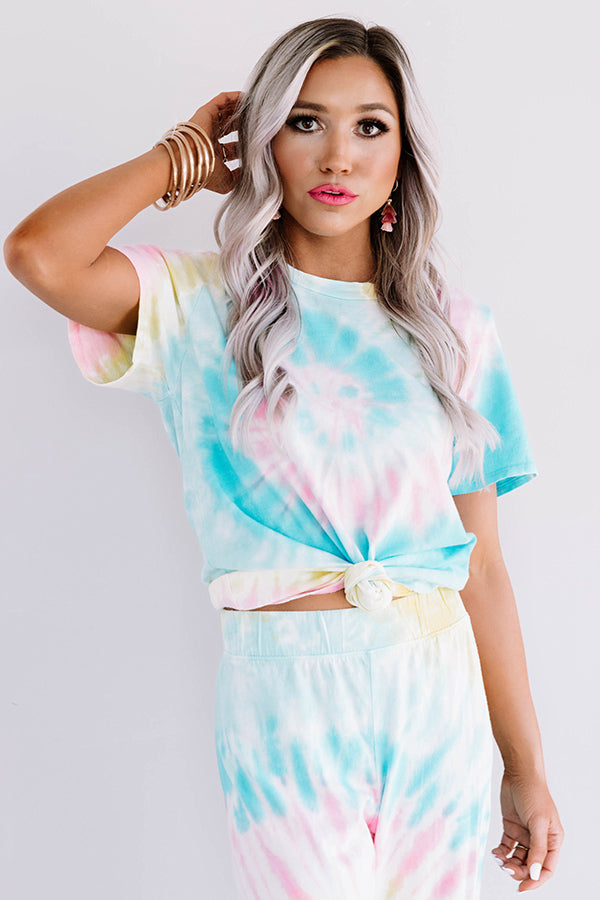 Oceanside Dreaming Tie Dye Tee Image - 2