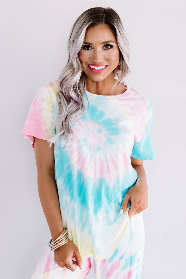 Oceanside Dreaming Tie Dye Tee Image - 3