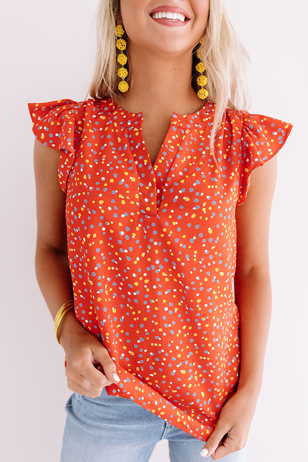 Cocktails At Cambridge Top In Red Image - 3