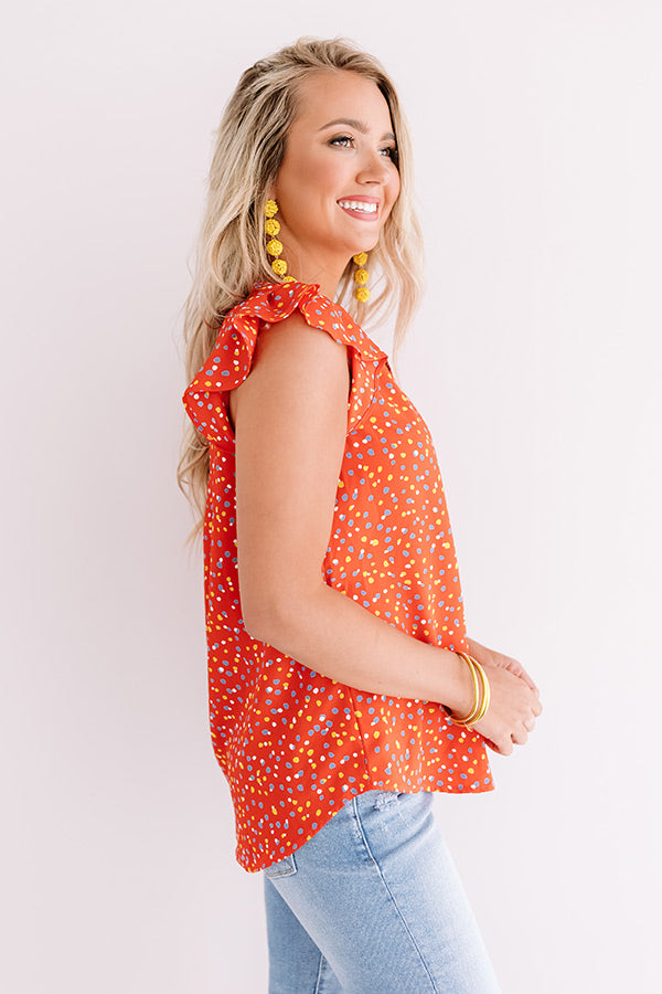 Cocktails At Cambridge Top In Red Image - 4