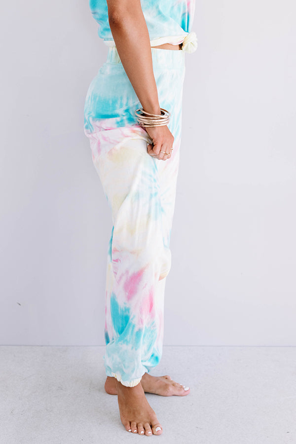 Oceanside Dreaming Tie Dye Joggers Image - 3