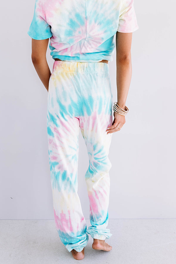 Oceanside Dreaming Tie Dye Joggers Image - 4