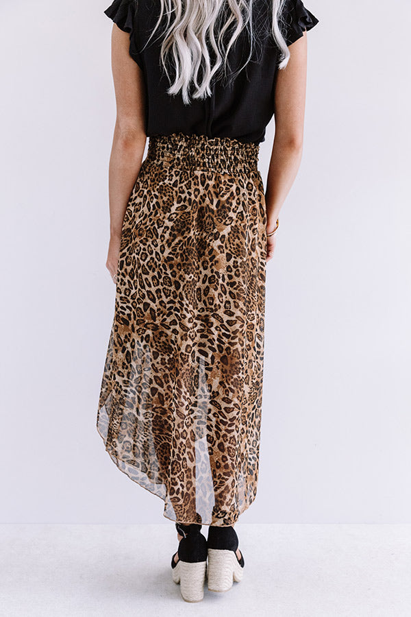 Sweet Treat Leopard Skirt Image - 5