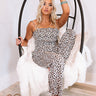 What A Babe Leopard Jumpsuit Image - 1
