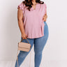 Cambridge Crush Shift Top In Pink Curves Image - 1
