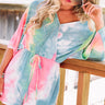 Sweet On Summer Tie Dye Romper Image - 1