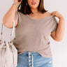 Cafe Crush Waffle Knit Top Image - 1