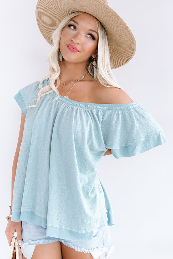 Charming Afternoon Shift Top In Limpet Shell Image - 5