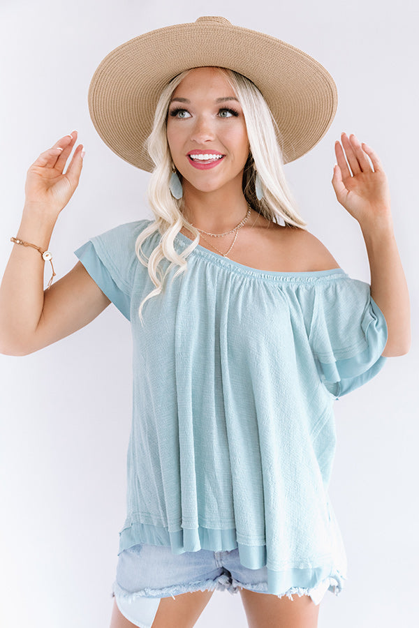 Charming Afternoon Shift Top In Limpet Shell Image - 1