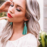 The Larimer Tassel Earrings in Seafoam Image - 1