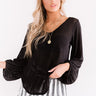London Leisure Knit Top in Black Image - 1