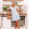 Buzzworthy Chambray Babydoll Dress Image - 1