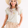 River Walk Shift Tee in Sage Image - 1