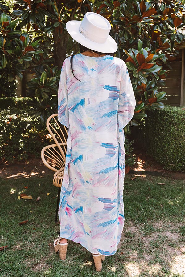 Mimosa Views Watercolor Dress Image - 1