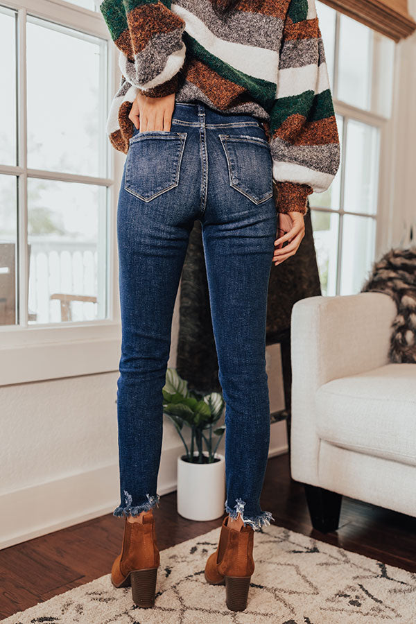 KanCan The Verona High Waist Frayed Skinny Image - 5