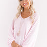 London Leisure Knit Top in Pink Image - 1