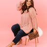 All Day Chic Lace Top in Blush Curves Image - 1