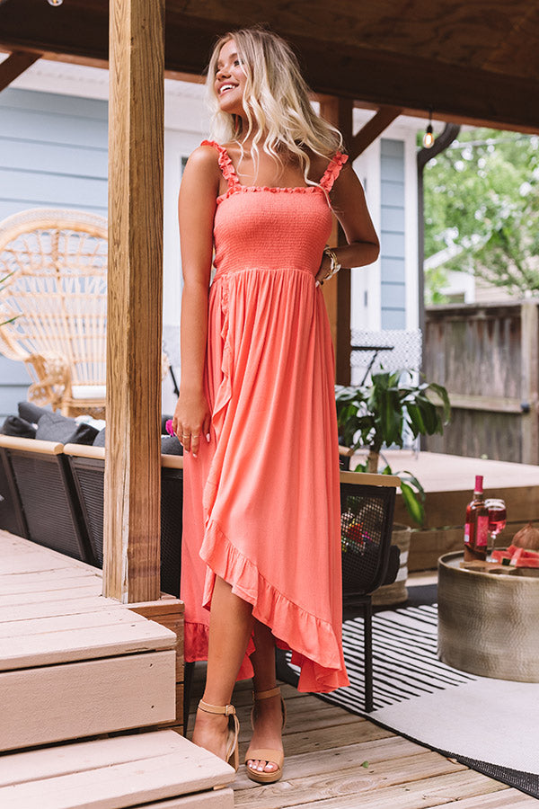 Coconut Grove Smocked Dress main image 0