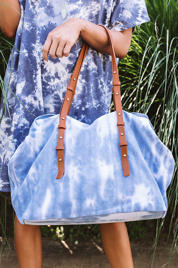 New Crush Canvas Tie Dye Tote Image - 2