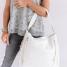City Chic Faux Leather Tote In Stone Image - 1