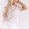 Keepin' It Casual Shift Tee in Blush Image - 1