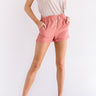 The Scout High Waist Shorts in Blush Image - 1